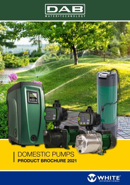 DAB Domestic Pumps available here!
